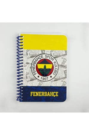 Bak Gel Al Fenerbahçe 1907 Temalı A6 Spiralli Defter | Lisanslı Taraftar Okul Not Defteri, Kırtasiye