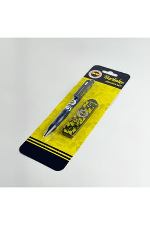 Fenerbahçe Lisanslı Versatil Kalem ve Yedek Uç Seti 0.7 mm Okul ve Ofis Kırtasiye Ürünü