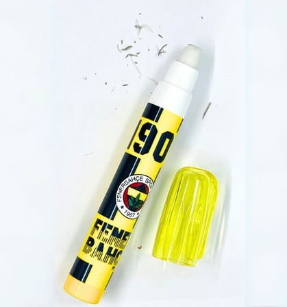 Fenerbahçe FB 1907 Lisanslı Silgi – Okul, Ofis, Hediye, Taraftar Kırtasiye Ürünü, Sarı Kanarya, Sarı Lacivert Silgi