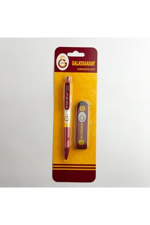 Galatasaray Lisanslı Kırtasiye Seti 0.7 Versatil Kalem Ve Uç Seti - Okul Ofis Malzemeleri