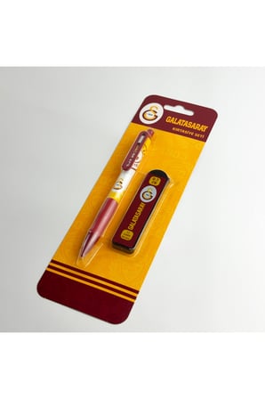 Galatasaray Lisanslı Kırtasiye Seti 0.7 Versatil Kalem Ve Uç Seti - Okul Ofis Malzemeleri