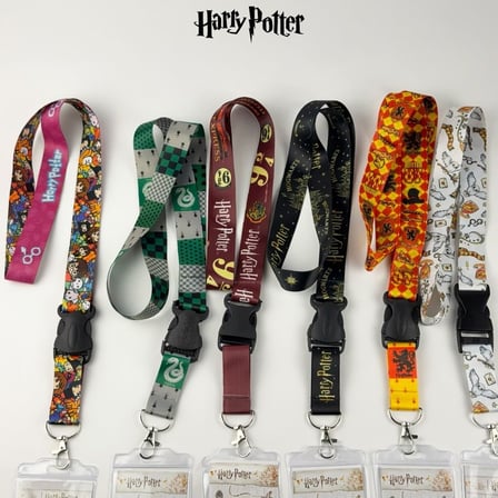 BAK GEL AL Harry Potter Chibi Karakterler Lisanslı Boyun Askı İpi, Hogwarts Lanyard Seti,
