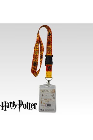 Bak Gel Al Harry Potter Gryffindor Arması Lisanslı Boyun Askı İpi, Hogwarts Lanyard Seti,