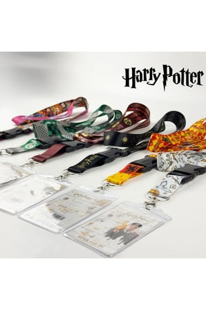 Bak Gel Al Harry Potter Gryffindor Arması Lisanslı Boyun Askı İpi, Hogwarts Lanyard Seti,
