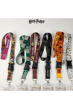 Bak Gel Al Harry Potter Gryffindor Arması Lisanslı Boyun Askı İpi, Hogwarts Lanyard Seti,