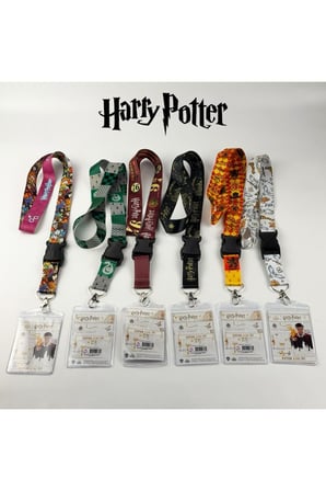 Bak Gel Al Harry Potter Gryffindor Arması Lisanslı Boyun Askı İpi, Hogwarts Lanyard Seti,