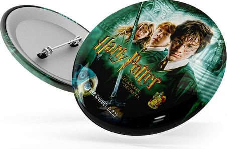 BakGelAl Harry Potter LİSANSLI Rozetleri, Hogwarts Temalı Koleksiyonluk Metal Rozet, Harry Potter Hayranları İçin 9 Üç Çeyrek Koleksiyonu