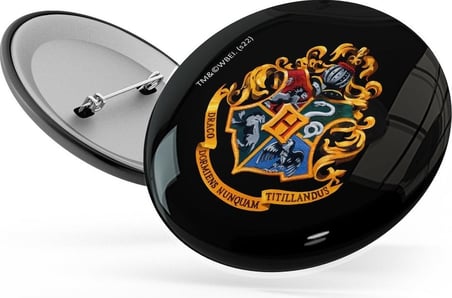 BakGelAl Harry Potter LİSANSLI Rozetleri, Hogwarts Temalı Koleksiyonluk Metal Rozet, Harry Potter Hayranları İçin 9 Üç Çeyrek Koleksiyonu