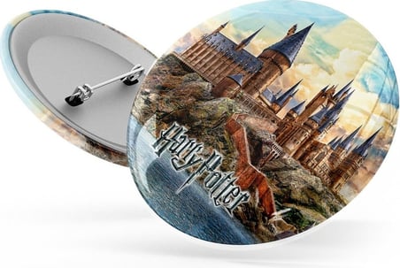 BakGelAl Harry Potter LİSANSLI Rozetleri, Hogwarts Temalı Koleksiyonluk Metal Rozet, Harry Potter Hayranları İçin 9 Üç Çeyrek Koleksiyonu