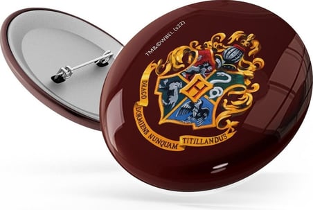 BakGelAl Harry Potter LİSANSLI Rozetleri, Hogwarts Temalı Koleksiyonluk Metal Rozet, Harry Potter Hayranları İçin 9 Üç Çeyrek Koleksiyonu