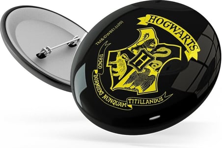 BakGelAl Harry Potter LİSANSLI Rozetleri, Hogwarts Temalı Koleksiyonluk Metal Rozet, Harry Potter Hayranları İçin 9 Üç Çeyrek Koleksiyonu