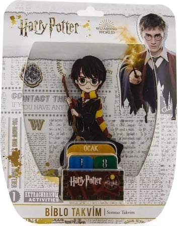 BakGelAl LİSANSLI Harry Potter Lisanslı Dekoratif Masaüstü Sonsuz Ahşap Biblo Takvim Çeşitleri – Koleksiyonluk Hediyelik Ürün