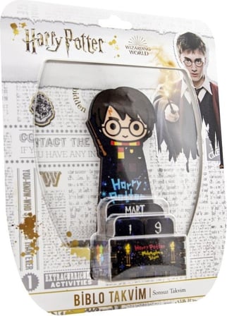 BakGelAl LİSANSLI Harry Potter Lisanslı Dekoratif Masaüstü Sonsuz Ahşap Biblo Takvim Çeşitleri – Koleksiyonluk Hediyelik Ürün