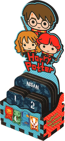 BakGelAl LİSANSLI Harry Potter Lisanslı Dekoratif Masaüstü Sonsuz Ahşap Biblo Takvim Çeşitleri – Koleksiyonluk Hediyelik Ürün