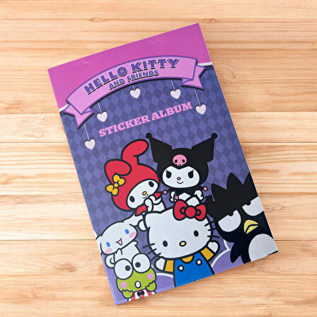 Hello Kitty ve Arkadaşları - Kuromi Sticker Albümü, Eğlenceli Sticker Defteri