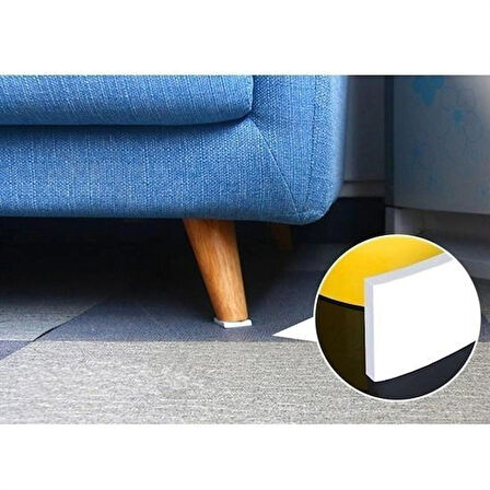 BakGelAl Çok Amaçlı Tüm Yüzeylerde Kullanıma Uygun Beyaz Çift Taraflı Köpük Sünger Montaj Bant