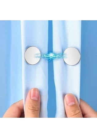 BakGelAl Perdeler ve Kumaşlar İçin Güçlü Mıknatıs Tutturucu, Perde Sabitleyici Mıknatıs 2'li Set, Tül, Fon ve Stor Perdeler İçin Manyetik Sabitleyici