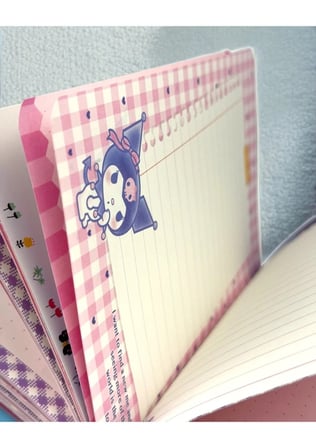 BakGelAl Lisanslı 3D Squishy Figürlü Günlük Defter – Hello Kitty, Kuromi, My Melody Karakterli Yumuşak Kapaklı Sevimli Not Defteri (1 Adet)