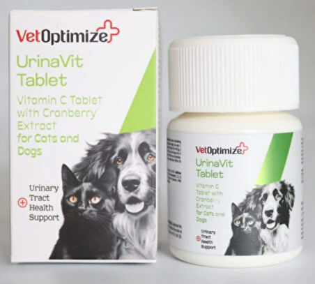 VetOptimize Urinavit (Kedi ve Köpekler İçin İdrar Yolu Desteği) 40 Tablet