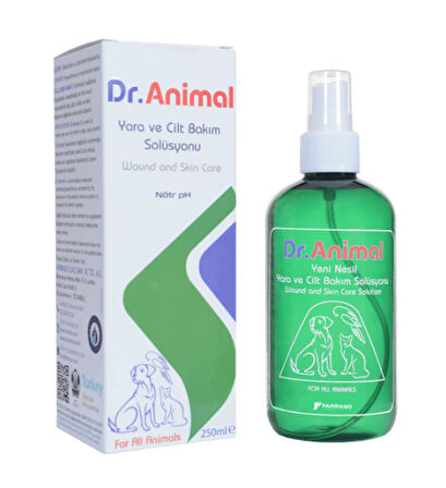250 ML DR ANİMAL YARA VE CİLT BAKIM SOLÜSYONU