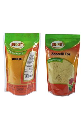 2 li Set Zencefil 250 gr - Zerdeçal 250 gr.