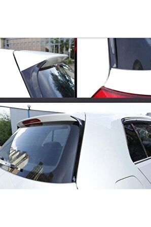 Volkswagen Golf 7 Spoiler Kenar Çıtası Parlak Siyah