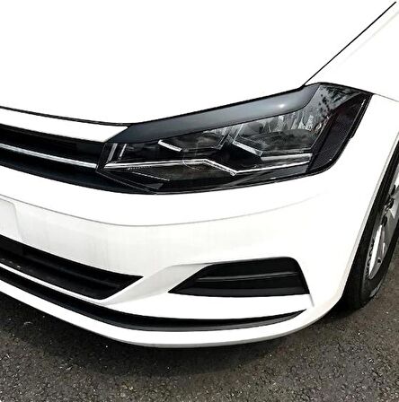 Vw Polo Mk6 2019+ Far Kaşı Piano Black Kaş Parlak Siyah