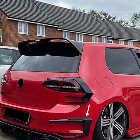 Volkswagen Golf 7,5 R-LİNE Arka Sis Çerçeve