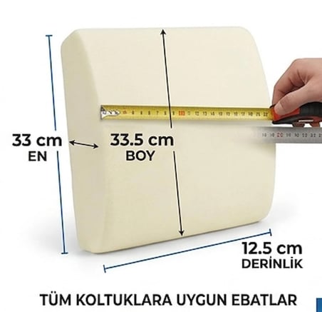 visco Medikal / Ortopedik Bel Yastığı kılıfsız 