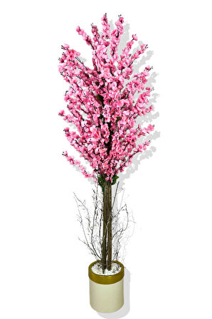Yapay Pembe Bahar Dalı Ağacı 180 Cm