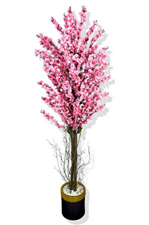 Yapay Pembe Bahar Dalı Ağacı 180 Cm