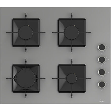 Ferre Elegant Line Basic Gri Ankastre Set ( QBL62CPR-SS208-D079 )