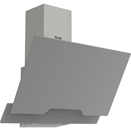 Ferre Rs Serisi Gri Cam  5 Gözlü Ankastre Set ( QBL62CPR-RS038-D065 )