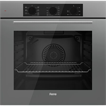 Ferre Soft Line Gri ankastre set ( QBL62CPR-CS208-D065 )