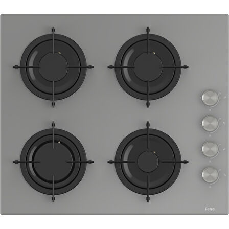 Ferre Soft Line Gri ankastre set ( QBL62CPR-CS208-D065 )