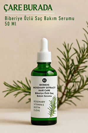 Biobiens - Biberiye Özlü Saç Bakım Serumu 50 Ml (E Vitamini & Biotin & Karanfil)