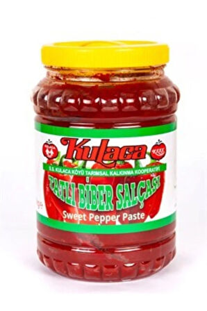 KULACA Tatlı Biber Salçası 2.5 Kg. (2025 ÜRETİM YENİ MAHSÜL)