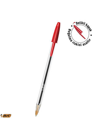 Cristal Tükenmez Kalem 1 mm Medium (10 Adet)