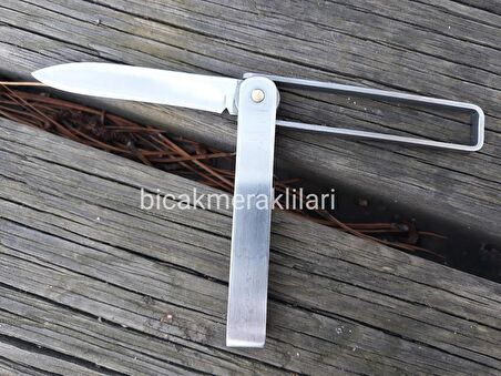 Pratik Metal Çakı 2mm 4034 Çelik 16.5 CM