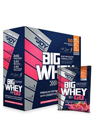 Bigjoy Sports Bigwheygo Whey Protein Tozu 68 Servis Çilek Aroma