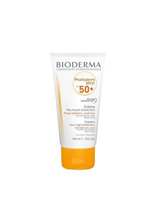 Bioderma Photoderm SPOT SPF 50+ Leke Eğilimli Ciltler İçin Leke Giderici Etkiye Sahip ve Çok Yüksek Koruma Sağlayan Güneş Koruyucu 150 ml