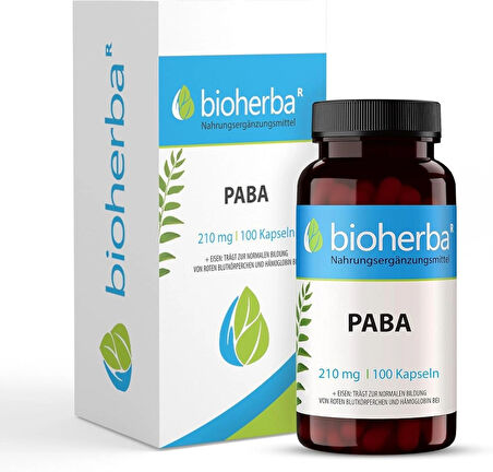 Bioherba Paba+Iron 210 mg 100 caps