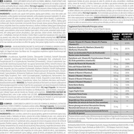 BiotechUSA Vitamins And Minerals B-Complex 60 Tablet
