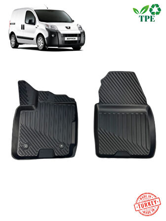 Peugeot Bipper Cargo Ön İki Parça Oto Paspas
