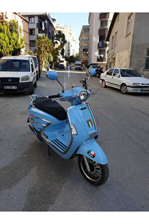 RKS Bitter 125 Siperlik Ön Cam 2022 2024 Model 43cm Şeffaf Renkli 4mm Aparat Gönderi̇lmeyecek
