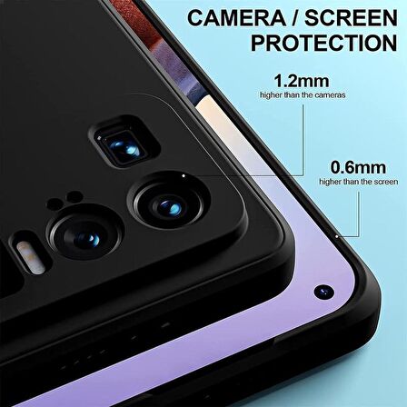 Xiaomi Mi 11 Ultra Kılıf 3D Kamera Korumalı Fit Kalıp Soft Silikon Şık Liquid Case