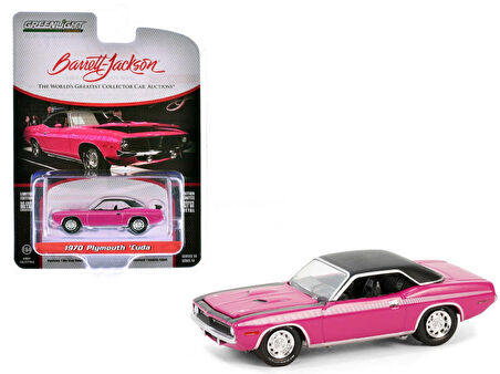 Greenlight Barrett-Jackson 1970 Plymouth ’Cuda Pembe  (1:64 Ölçek)