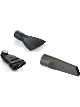 Bosch Unlimited 6-7-8 Serisi Uyumlu Döşek Emici-Mobilya Sert Yüzey Temizleyici-Ince Delikli Aparat 3lü Set