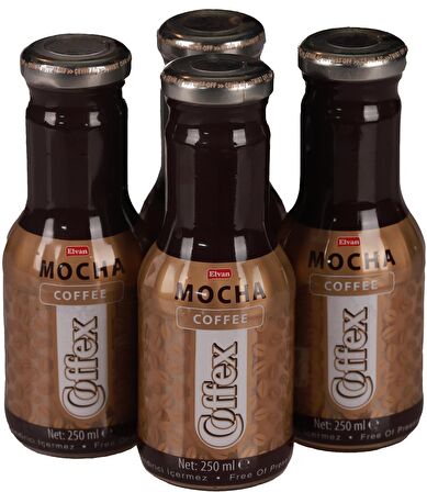 Coffex Mocha Soğuk Kahve 250 Ml. 4 lü Paket