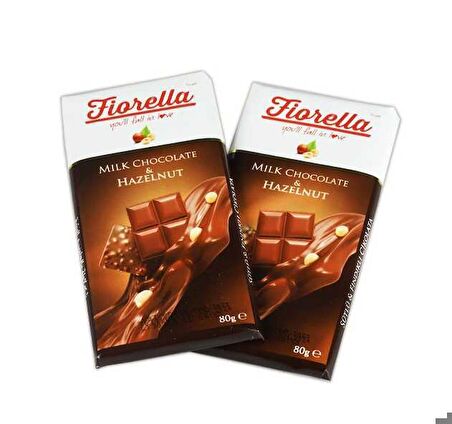 Fiorella Fındıklı Tablet Çikolata 80 Gr. 1 Adet